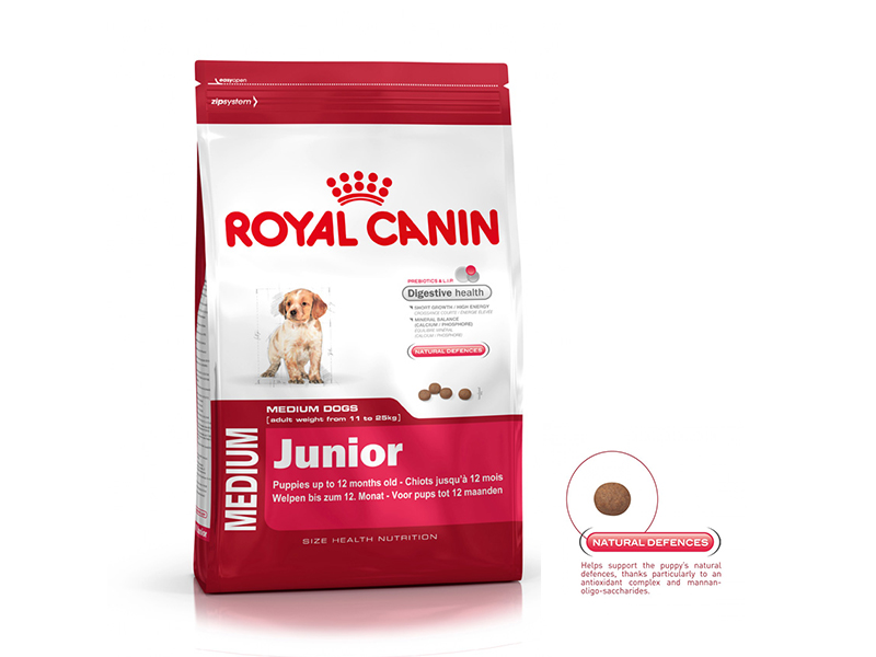 Royal Canin Medium Junior (real)