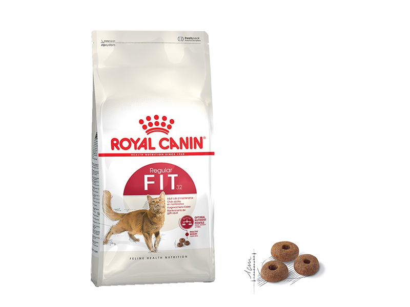 Royal Canin Fit 32 อาหารแมว สูตรแมวโตเต็มวัย (real)